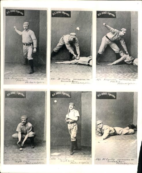 1887 Philadelphia Phillies Tobacco Cards Reproduction "The Sporting News Collection Archives" Original 8" x 10" Photo (Sporting News Collection Hologram/MEARS Photo LOA)