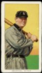 1909 - 11 T206 Sam Crawford Detroit Tigers El Principe De Gales Back Card