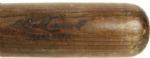 1922-23 Buck Weaver H&B Louisville Slugger Side Written Professional Model Game Used Bat - 1 of 1 Only Recorded Barnstorming Example in MEARS Data Base - Chicago 1919 White Sox - (MEARS A7.5) 