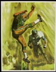 1970s Green Bay Packers 11 x 14 Oil Print - Lot of 8