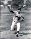 1969 Nolan Ryan New York Mets "The Sporting News Collection Archives" Original 7.5" x 9.5" Photo (Sporting News Collection Hologram/MEARS Photo LOA)