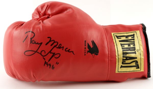 1996 Ray Mercer Signed Everlast Boxing Glove - JSA 