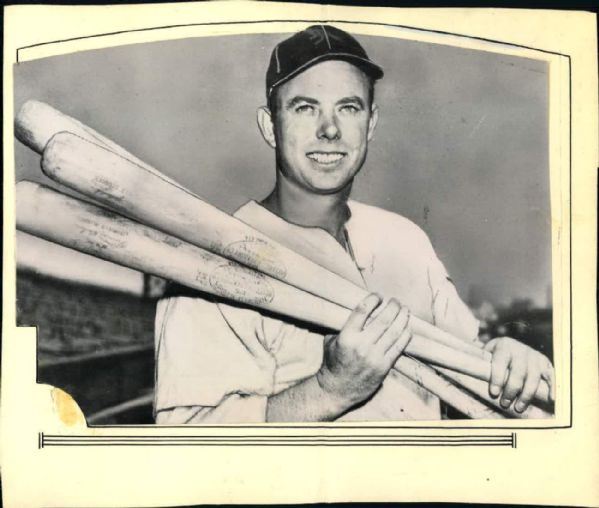 1947 Howie Moss Baltimore Orioles "The Sporting News Collection Archives" Original 7" x 8.5" Photo (Sporting News Collection Hologram/MEARS Photo LOA)