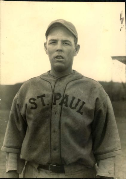 1930-38 Bob Fenner St. Paul Saints "The Sporting News Collection Archives" Original Photos (Sporting News Collection Hologram/MEARS Photo LOA) - Lot of 2