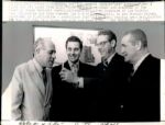 1953-69 Red Auerbach Boston Celtics The Sporting News Collection Archives Original Photos (Sporting News Collection Hologram/MEARS Photo LOA) - Lot of 3
