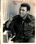 1963-88 Cassius Clay / Muhammad Ali The Chicago Sun Times Photo Archives Original Photos (Chicago Sun Times Archives Hologram/MEARS Photo LOA) - Lot of 12