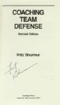 1994-97 Fritz Shurmur Green Bay Packers Signed Book - JSA