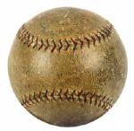 1928 Babe Ruth New York Yankees Signed OAL Ban Johnson Baseball - JSA Full Letter