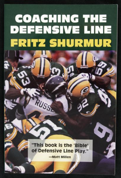1997 Fritz Shurmur Green Bay Packers Signed Coaching Book - JSA 