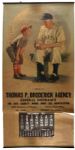 1957 Honus Wagner Pittsburgh Pirates 22" x 45" Wall Calendar