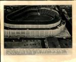 1948 Babe Ruth Lying in State at Yankee Stadium "The Sporting News Collection Archives" Original 8" x 10" Photo (Sporting News Collection Hologram/MEARS Photo LOA)