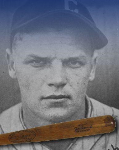 1937-41 Joe Vosmick H&B Louisville Slugger Professional Model Game Used Bat - Cleveland Indians - 1941 Brooklyn Dodgers - 1 of 1 MEARS - (MEARS A 7.5)