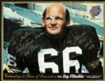 1970s-95 Ray Nitschke Green Bay Packers Signed Photo - Lot of 3 - JSA