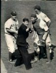 1940-57 Leo Durocher Mel Ott Monte Irvin New York Giants The Sporting News Collection Archives Original Photos (Sporting News Collection Hologram/MEARS Photo LOA) - Lot of 12