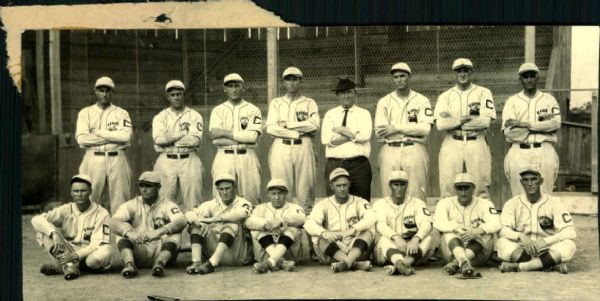 1920s Beaumont Exporters "The Sporting News Collection Archives" Original Photo (Sporting News Collection Hologram/MEARS Photo LOA)