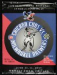 1997 Milwaukee Brewers vs. Chicago Cubs Commemorative Program