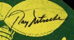 1967 Green Bay Packers Ice Bowl Pennant Signed By Ray Nitschke - JSA 