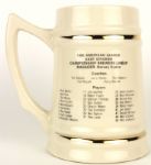 1982 Milwaukee Brewers American League Champions Stein 