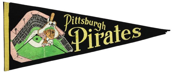 1960s Pittsburgh Pirates Pennant 