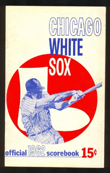 1962 Chicago White Sox Program Collection (12)