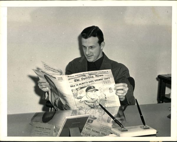 1949-58 Stan Musial St. Louis Cardinals "The Sporting News Collection Archives" Original Photos (Sporting News Collection Hologram/MEARS Photo LOA) - Lot of 3