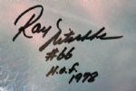 Ray Nitschke Green Bay Packers Route 66 Signed Print 16 x 23 Display (471/660) - MEARS 