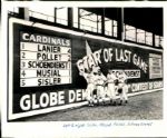 1946 Musial Sisler Schoendiest Sportsmans Park "The Sporting News Collection Archives" Original 8" x 10" Photo (Sporting News Collection Hologram/MEARS Photo LOA)
