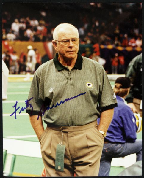 1997 Fritz Shurmur Green Bay Packers Signed 8" x 10" Photo - JSA