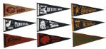 1950s-70 Baseball Pennants - Collection of 
