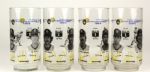 1982 Milwaukee Brewers McDonalds Glasses - Lot of 4