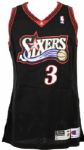 1997-98 Allen Iverson Philadelphia 76ers Game Jersey 