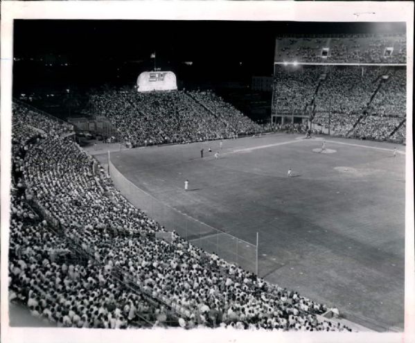 1956 Orange Bowl Record Crowd "The Sporting News Collection Archives" Original 8" x 9.5" Photo (Sporting News Collection Hologram/MEARS Photo LOA)