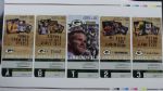 2008 Green Bay Packers 11 Game Full Ticket Sheet (Unused) w/ Aaron Rodgers First Start Ticket