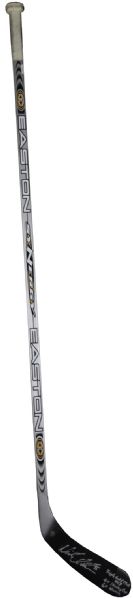 2005-07 Nicklas Lidstrom Detroit Redwings Signed Game Used Easton Hockey Stick (MEARS Auction LOA)