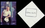 Mickey Mantle Restaurant Menu, Napkin & Postcard