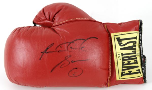 1990s Riddick Bowe Signed Everlast Boxing Glove - JSA