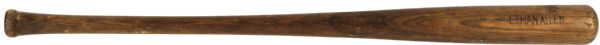1930s Ethan Allen Derby Bat Company Retail Model Bat - Cincinnati Reds , Giants, Phillies (MEARS Auction LOA)