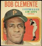 1970 Roberto Clemente Pittsburgh Pirates Topps Poster 