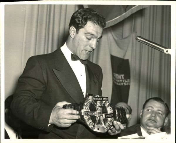 1953 Rocky Marciano "The Sporting News Collection Archives" Original 8" x 10" Photo (Sporting News Collection Hologram/MEARS Photo LOA)