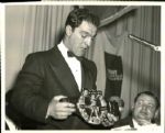 1953 Rocky Marciano "The Sporting News Collection Archives" Original 8" x 10" Photo (Sporting News Collection Hologram/MEARS Photo LOA)