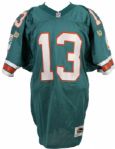 1990s Dan Marino Miami Dolphins Signed Authentic Jersey - JSA