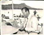 1949-58 Stan Musial St. Louis Cardinals The Sporting News Collection Archives Original Photos (Sporting News Collection Hologram/MEARS Photo LOA) - Lot of 3