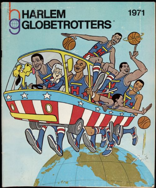 1971 Harlem Globetrotters Game Program