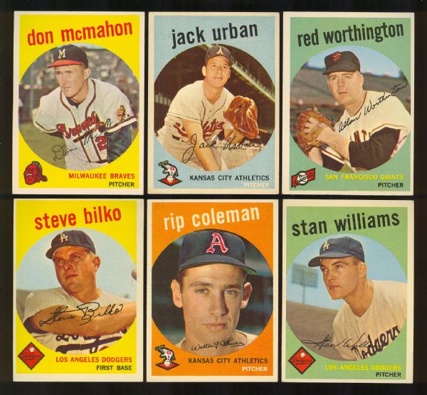 1959 Topps Collection (35 Different)