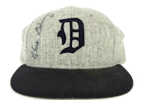 Charlie Gehringer Detroit Tigers Signed Throwback Cap - JSA 