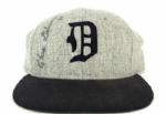 Charlie Gehringer Detroit Tigers Signed Throwback Cap - JSA 
