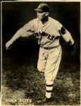 1932-35 circa Huck Betts Boston Braves "The Sporting News Collection Archives" Original 7.5" x 9.5" Photo (Sporting News Collection Hologram/MEARS Photo LOA)