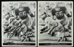 1970s-96 Ray Nitschke Green Bay Packers Signed 8 x 10 - Lot of 3 With One Vintage Penning - JSA