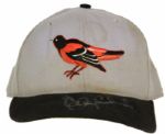 1993-96 Brady Anderson Baltimore Orioles Game Worn Cap (MEARS Auction LOA)