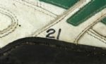 1990s Craig Newsome Green Bay Packers Game Worn Signed Cleats - MEARS & JSA